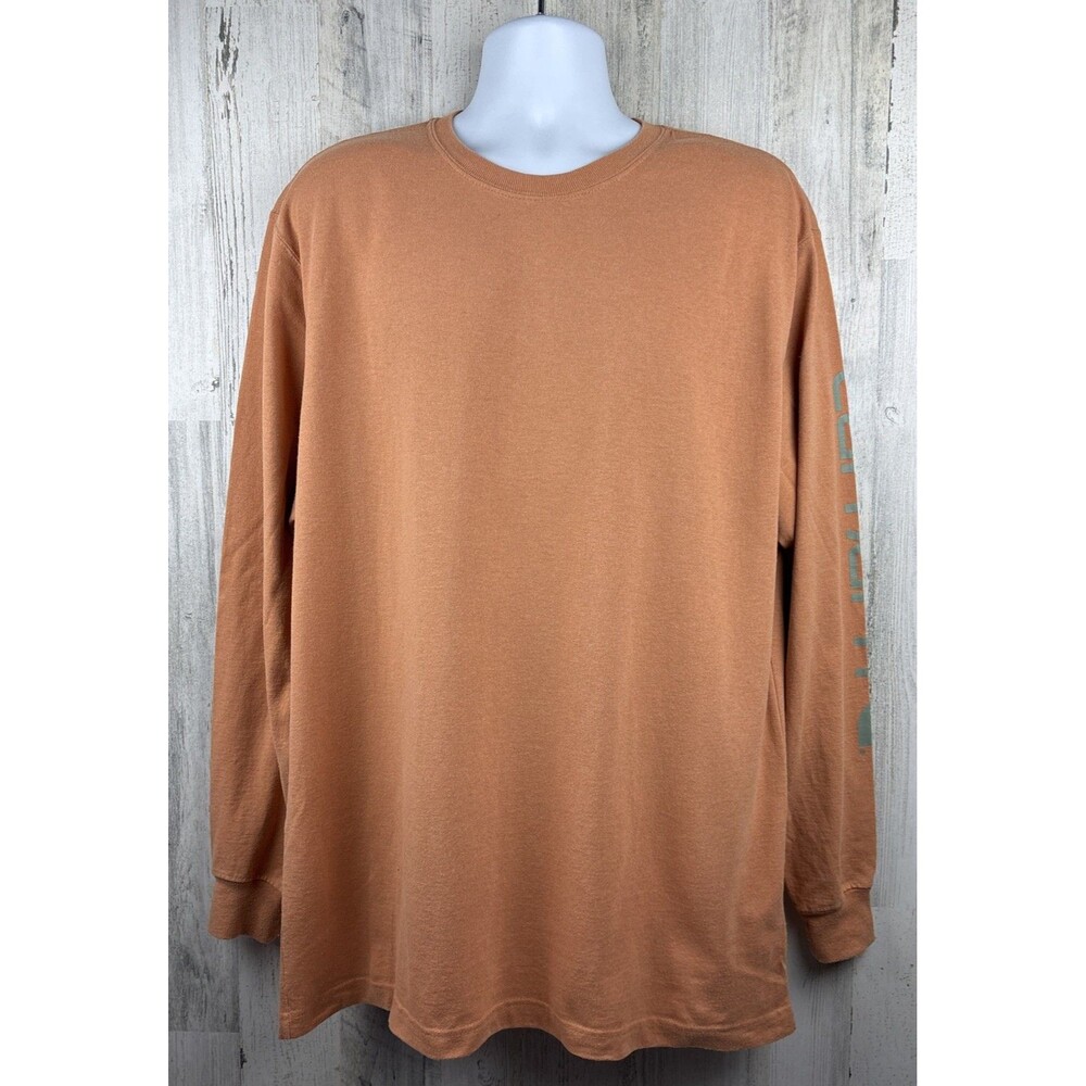 Carhartt Loose Fit Sleeve Spell Out T-Shirt Large (24”x31”)